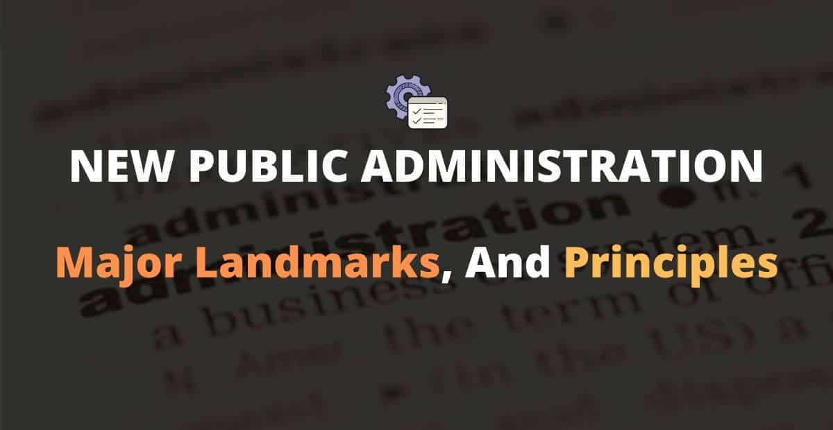 new public administration