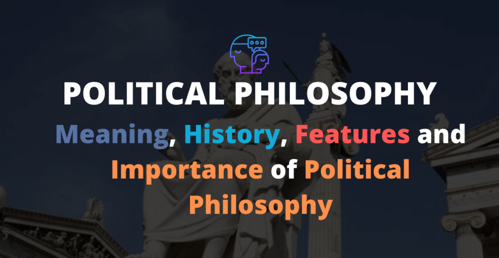 importance of political philosophy