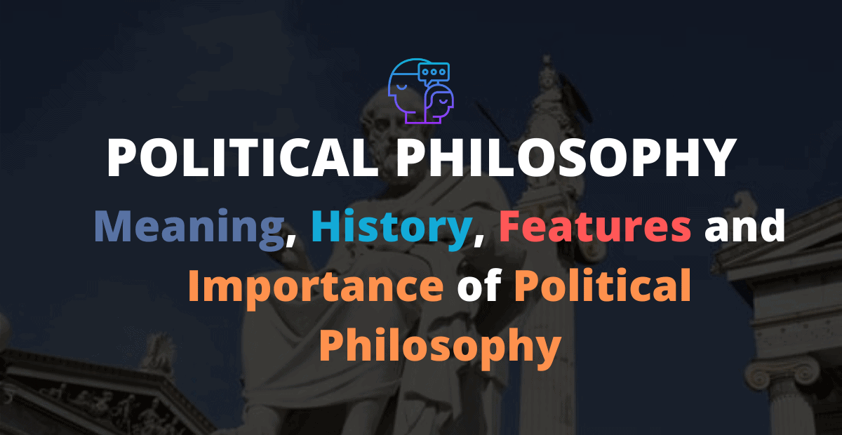 importance of political philosophy