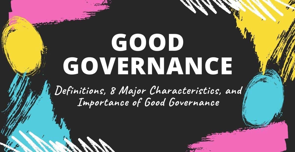 good governance