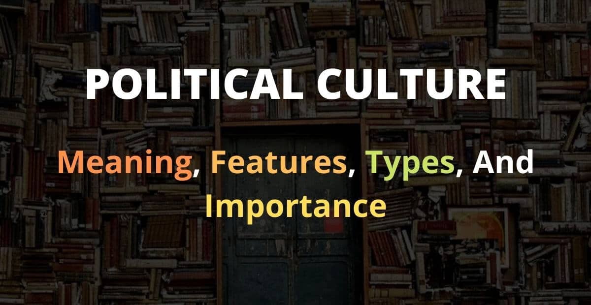 explain political culture