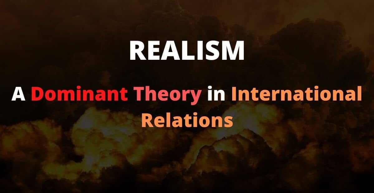 realism theory in international relations