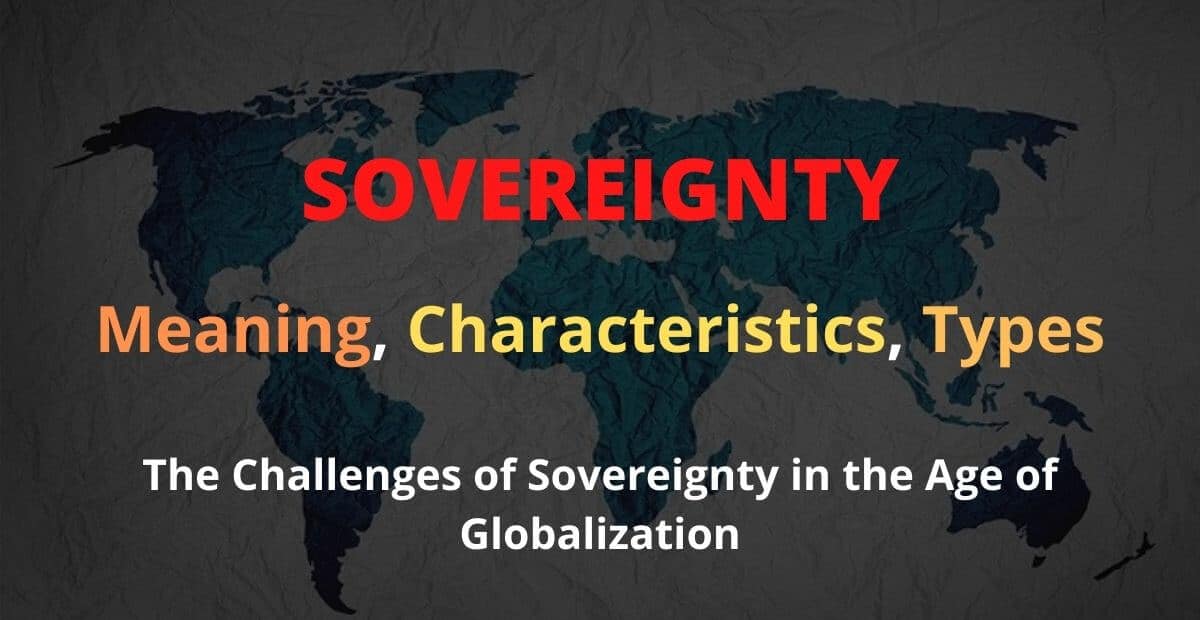 importance of sovereignty in a state