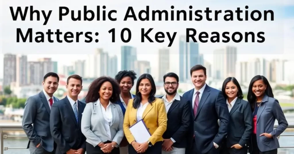 Importance of Public Administration